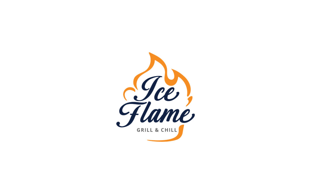 Ice Flame Grill & Chill- Branding