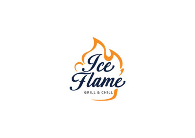 Ice Flame Grill & Chill- Branding