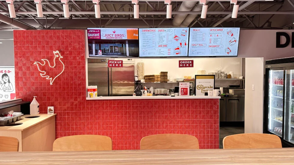 What should you consider when designing a commercial kitchen?